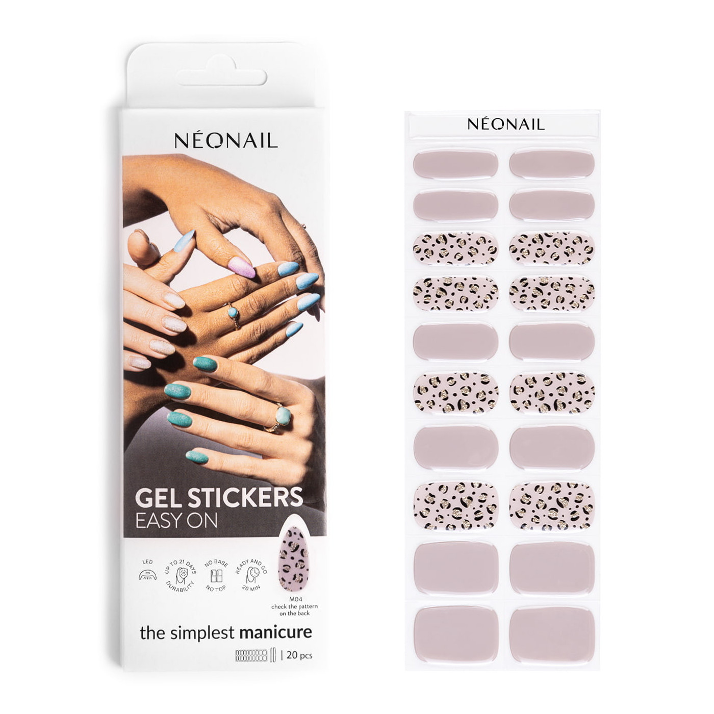 Gel Stickers Easy On M04