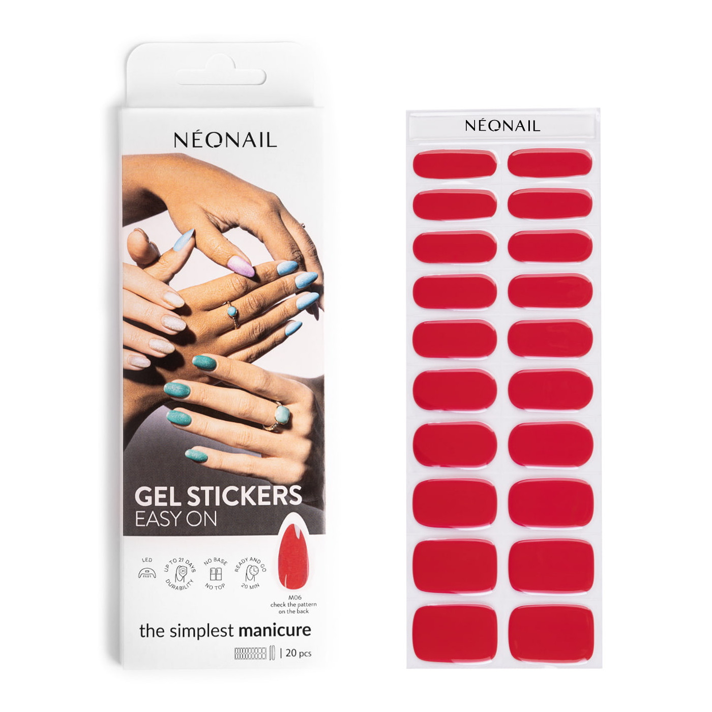 Gel Stickers Easy On M06