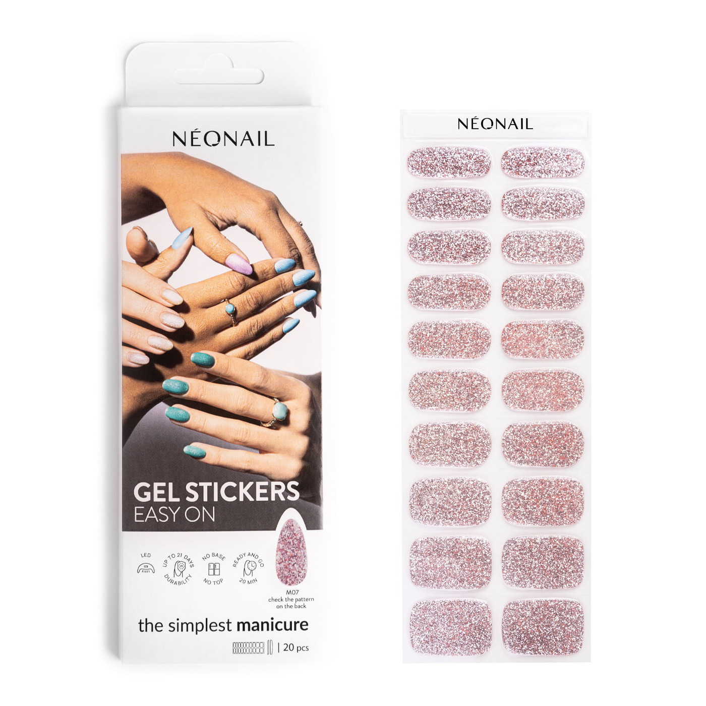 Gel Stickers Easy On M07
