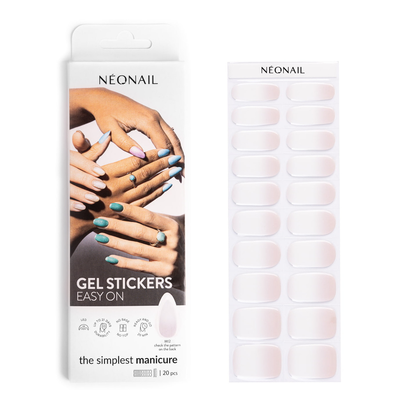 Gel Stickers Easy On M12