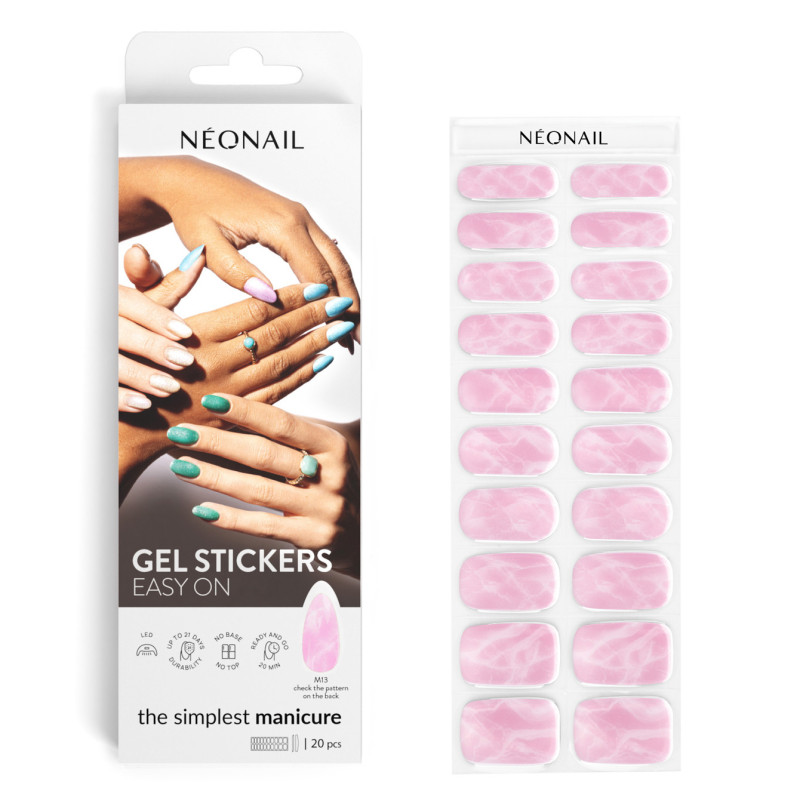 Gel Stickers Easy On M13