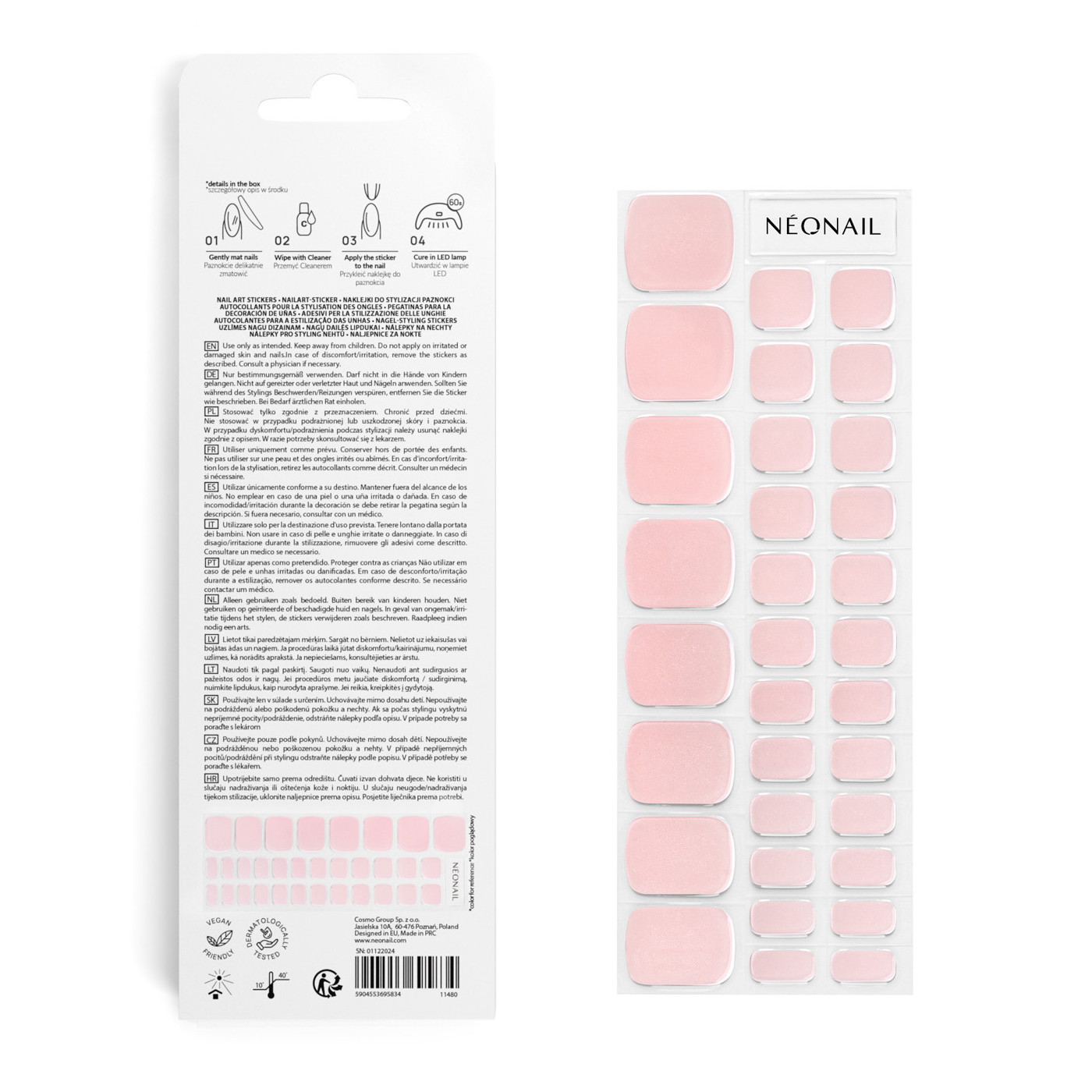 Gel Stickers Easy On P05