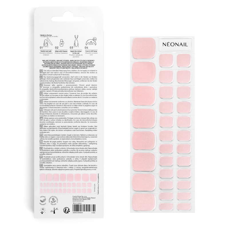Gel Stickers Easy On P05