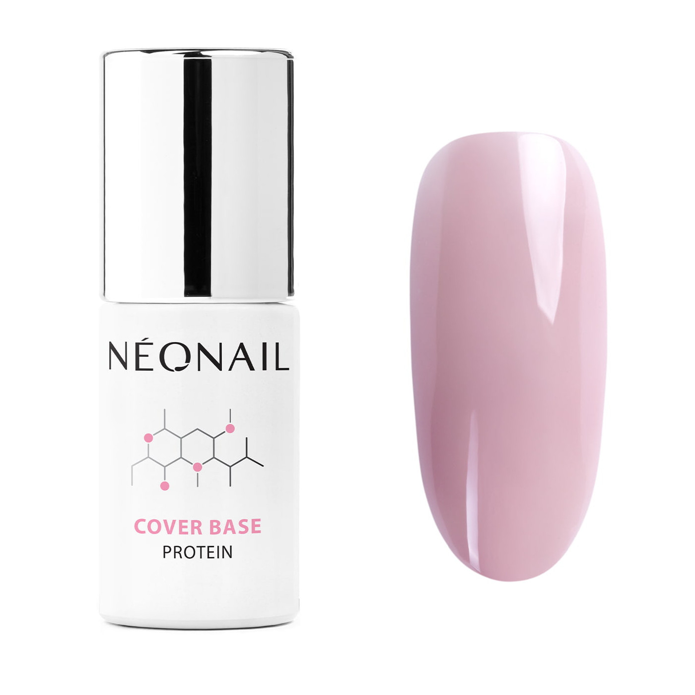 Smalto semipermanente 7,2 ml - Cover Base Protein Light Nude