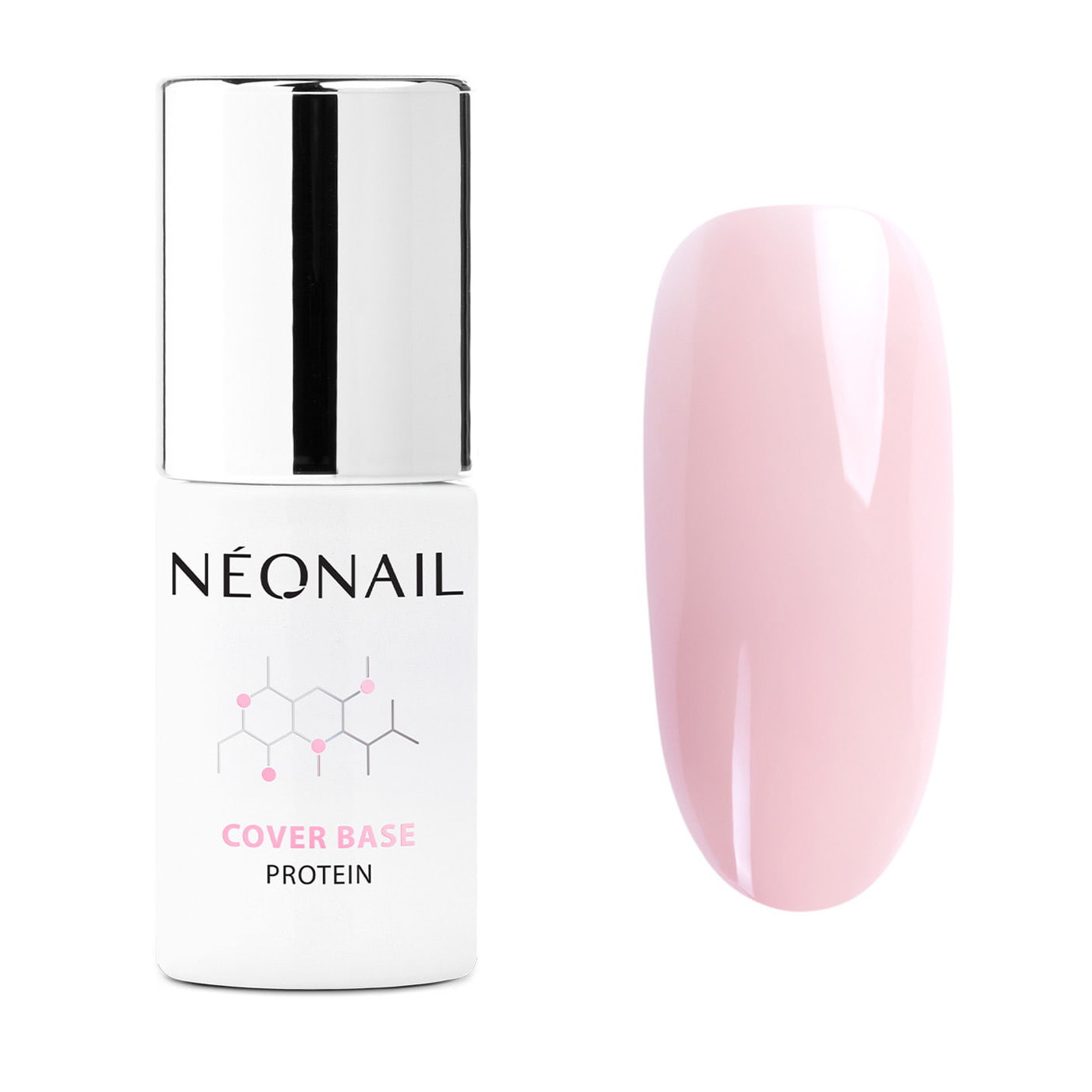 Smalto Semipermanente 7,2 ml - Cover Base Protein Nude Rose