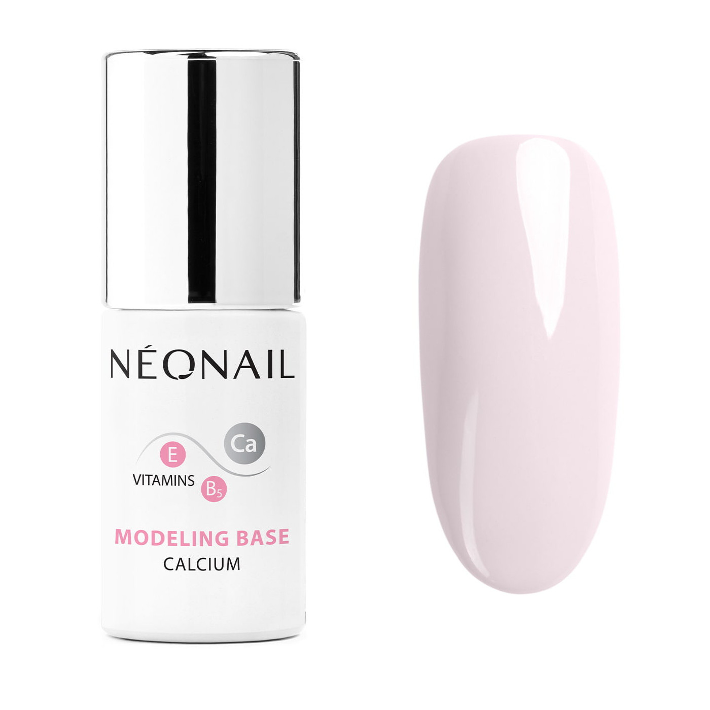 Smalto Semipermanente 7,2 ml - Modeling Base Calcium Basic Pink