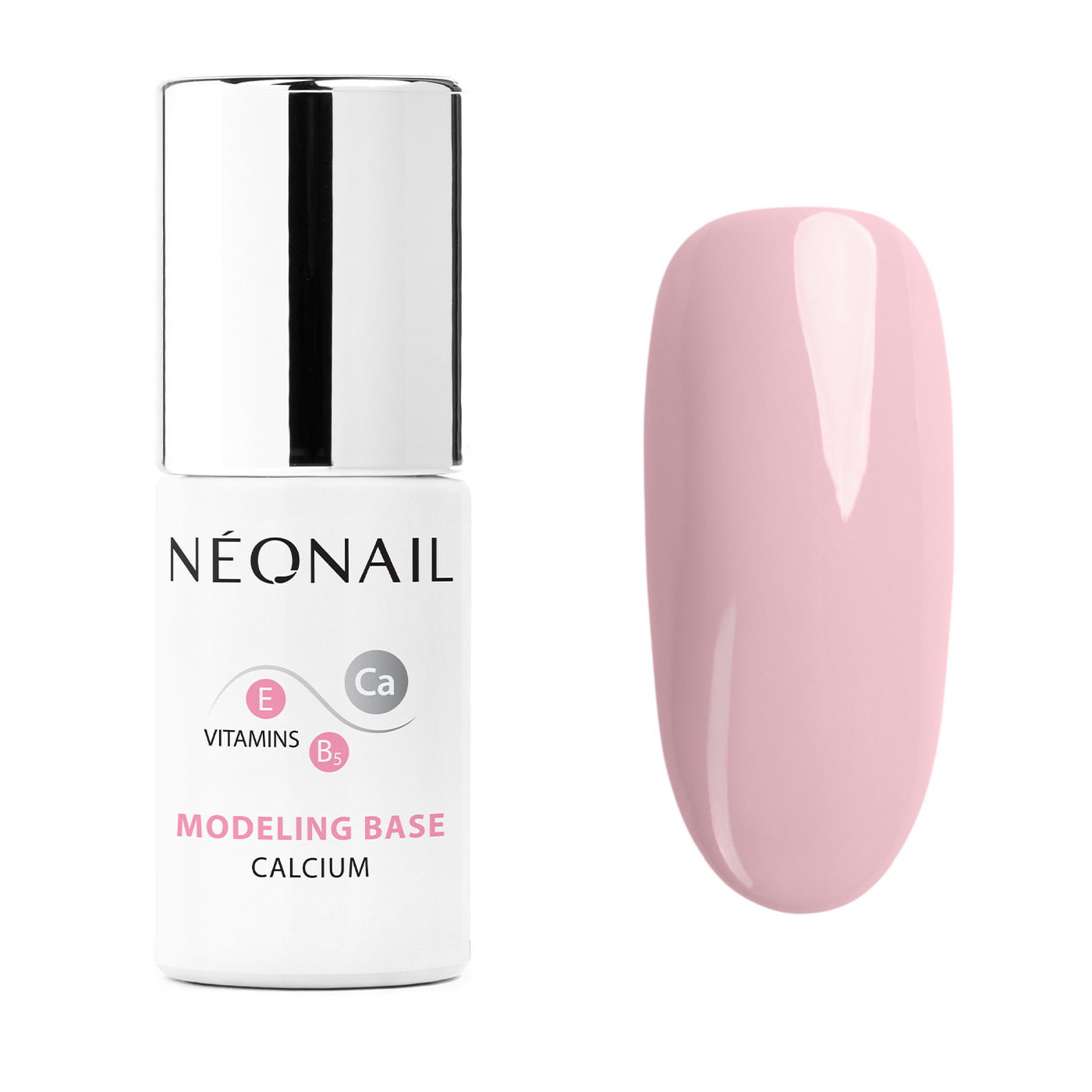 Smalto Semipermanente 7,2 ml - Modeling Base Calcium Neutral Pink