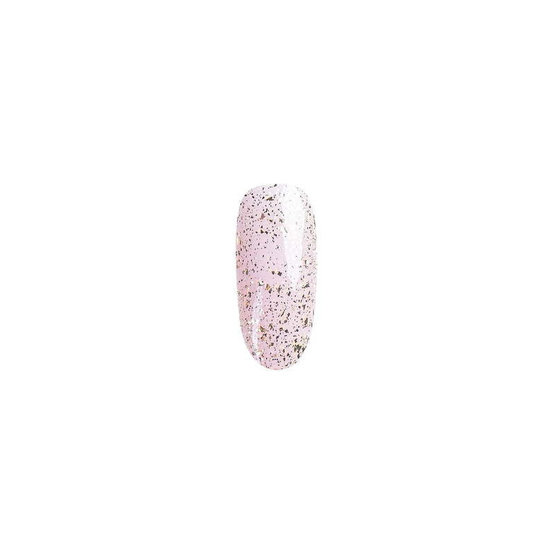 Smalto semipermanente 7,2 ml - Top Glow Gold Flakes