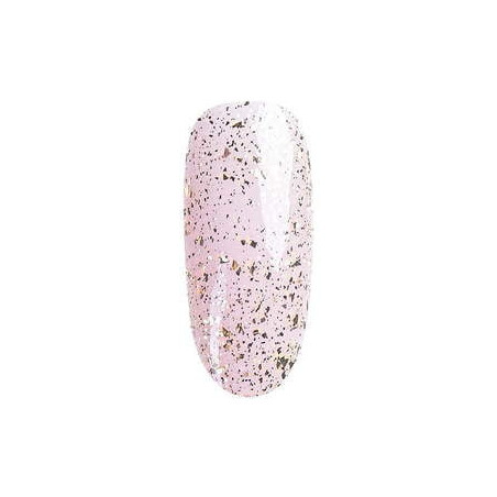 Smalto semipermanente 7,2 ml - Top Glow Gold Flakes