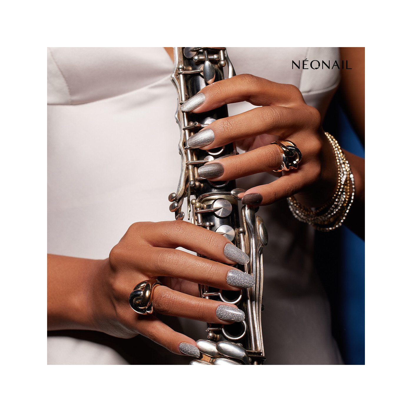 Smalto semipermanente 7,2 ml - Silver Sheen