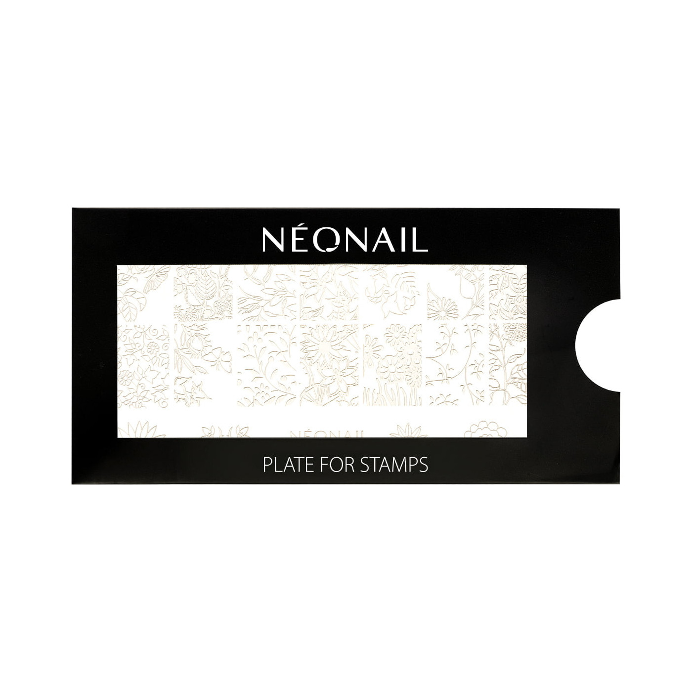 STAMPING - Stencil per nail art 08