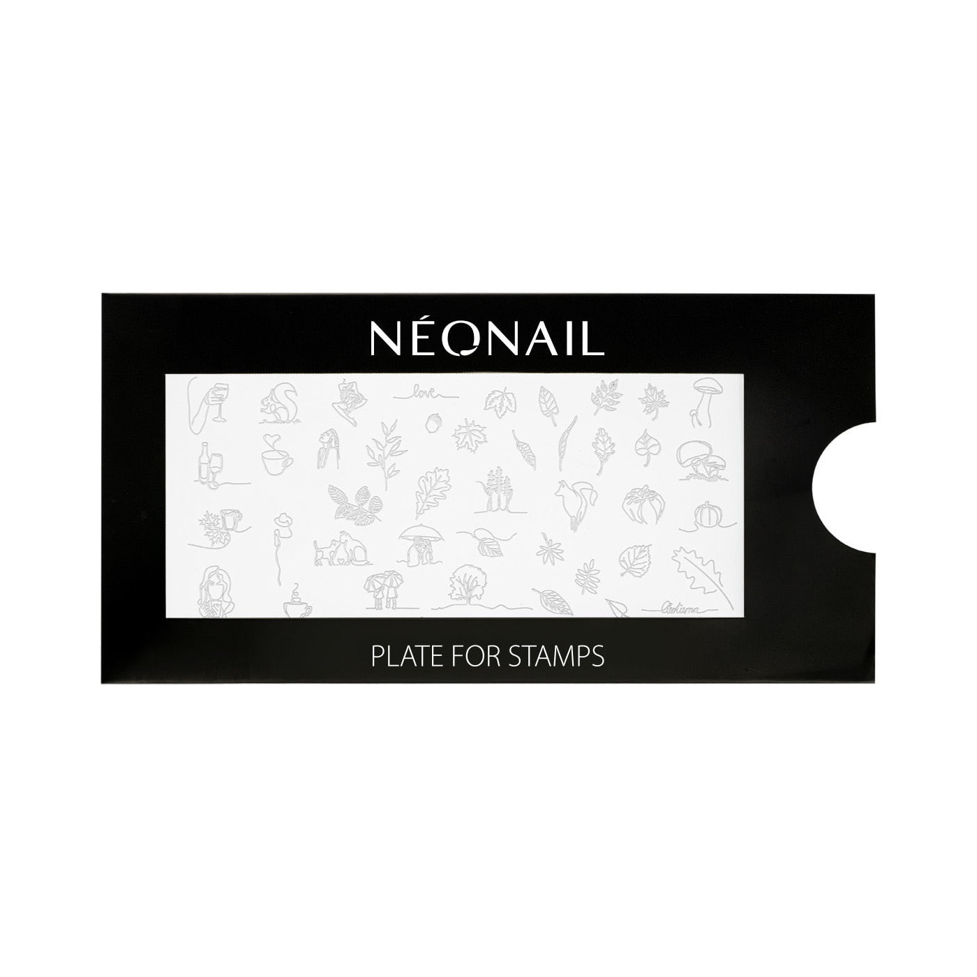 STAMPING - Stencil per nail art 24