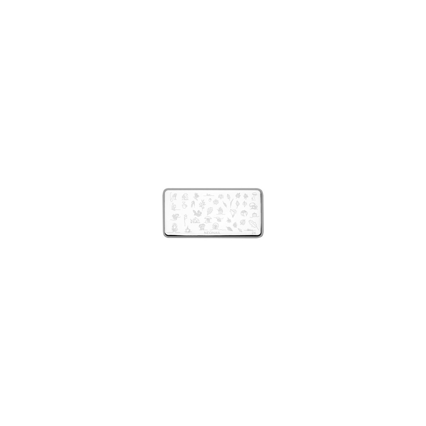 STAMPING - Stencil per nail art 24