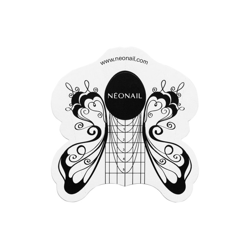 Cartine farfalla - NEONAIL 100 pezzi