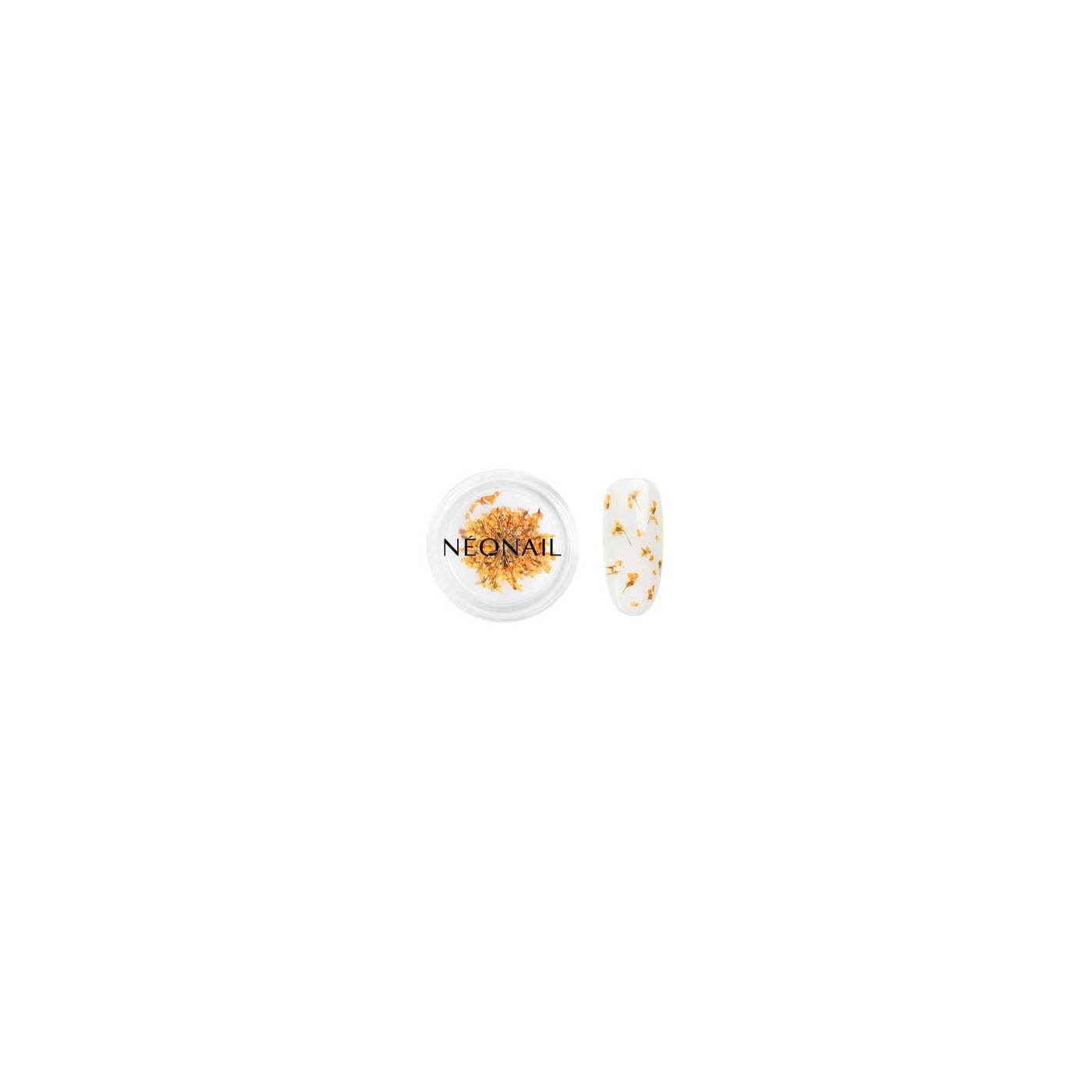 Decorazione Floreale per Unghie 03 Arancione