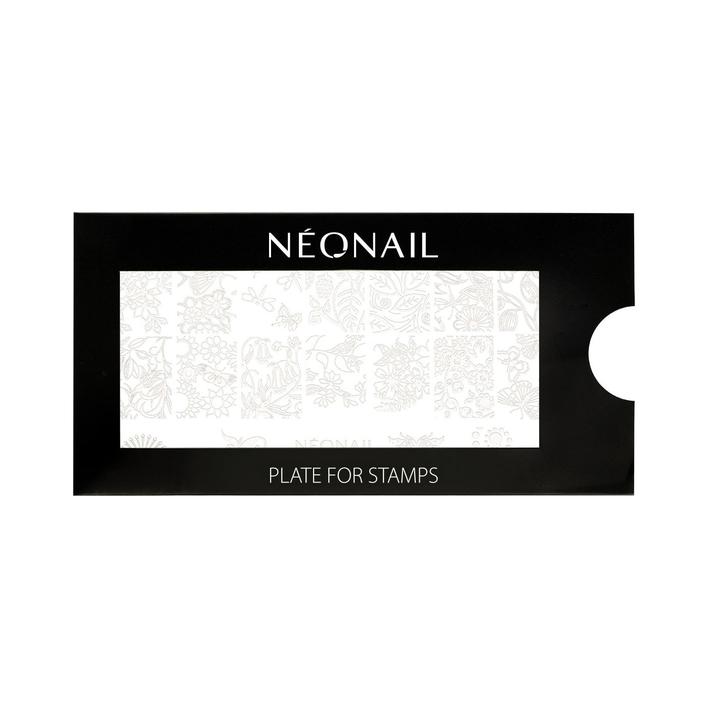 STAMPING - Stencil per nail art 07