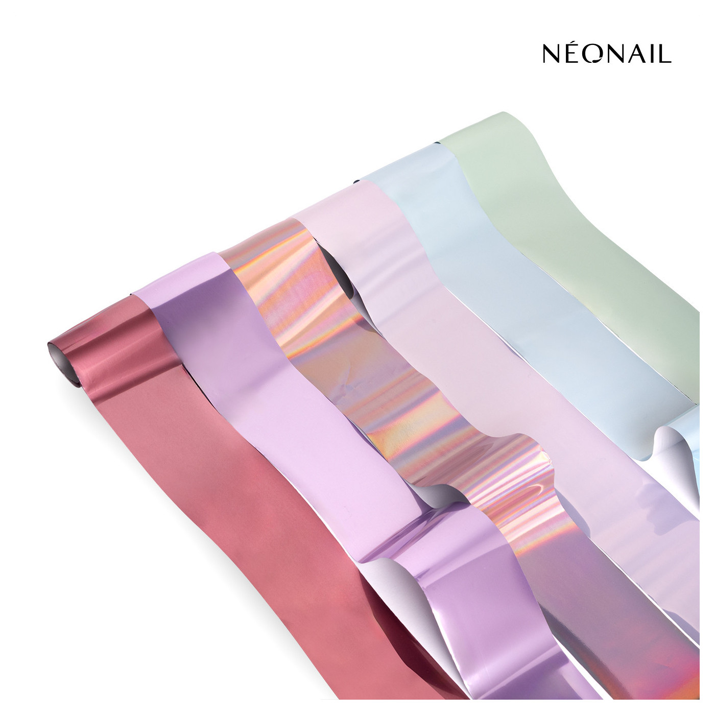 Foil Per Nail Art 27: Pastel Berry