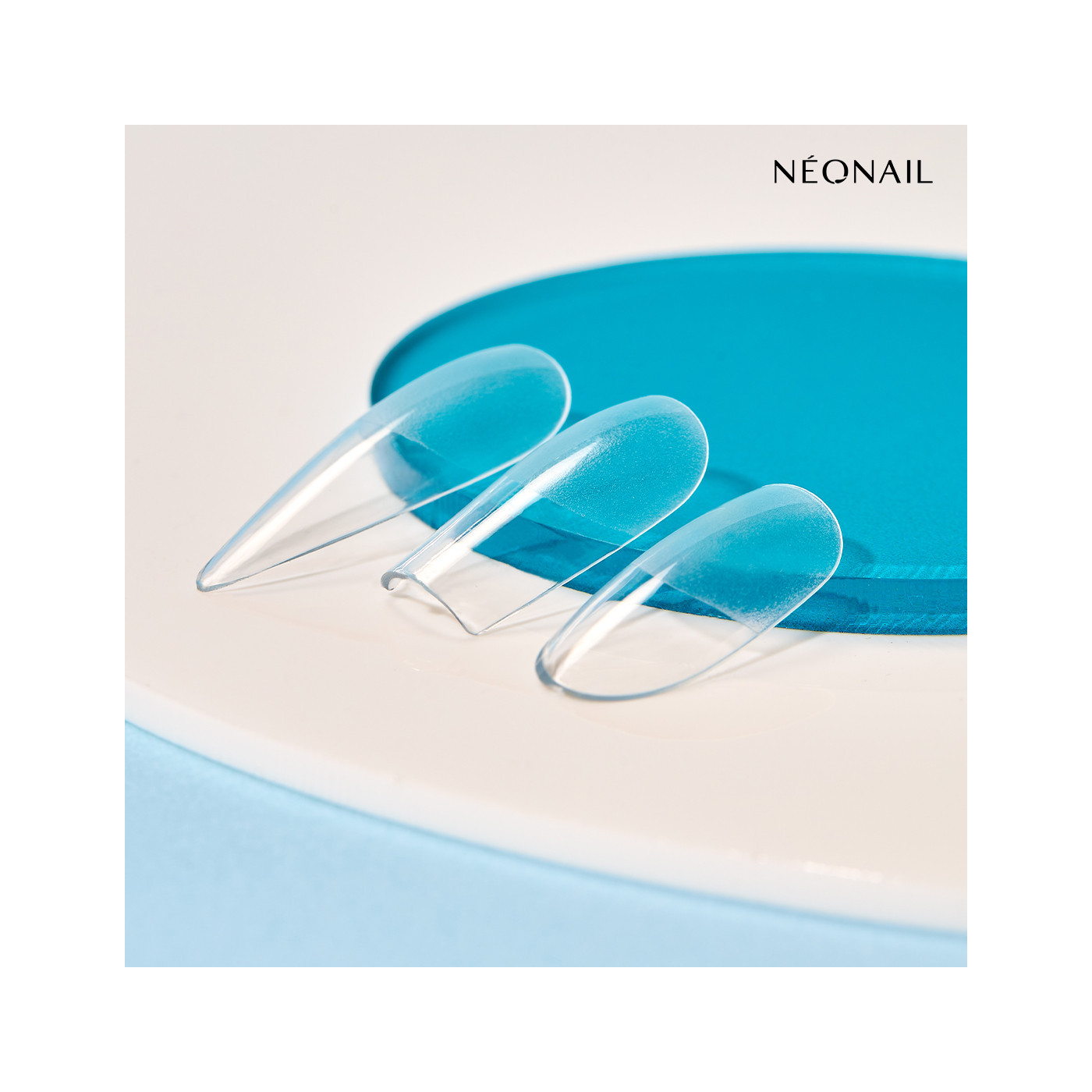Tips Elastici per Allungamento Unghie Invisible Flexi Tips 01 Clear Oval
