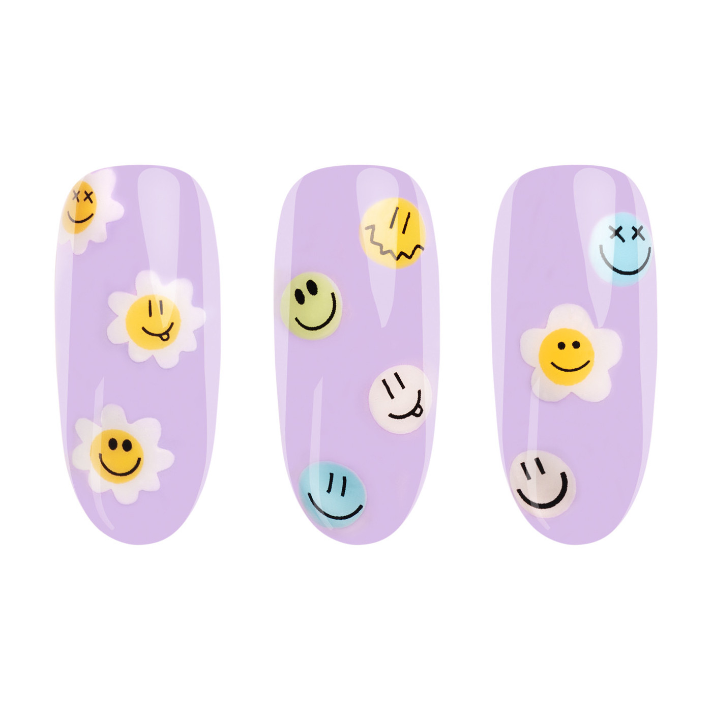 Adesivi per unghie - Smileys Adesivi per unghie - Smileys