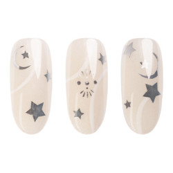 Nail Stickers 05: Astro Silver Nail Stickers 05: Astro Silver