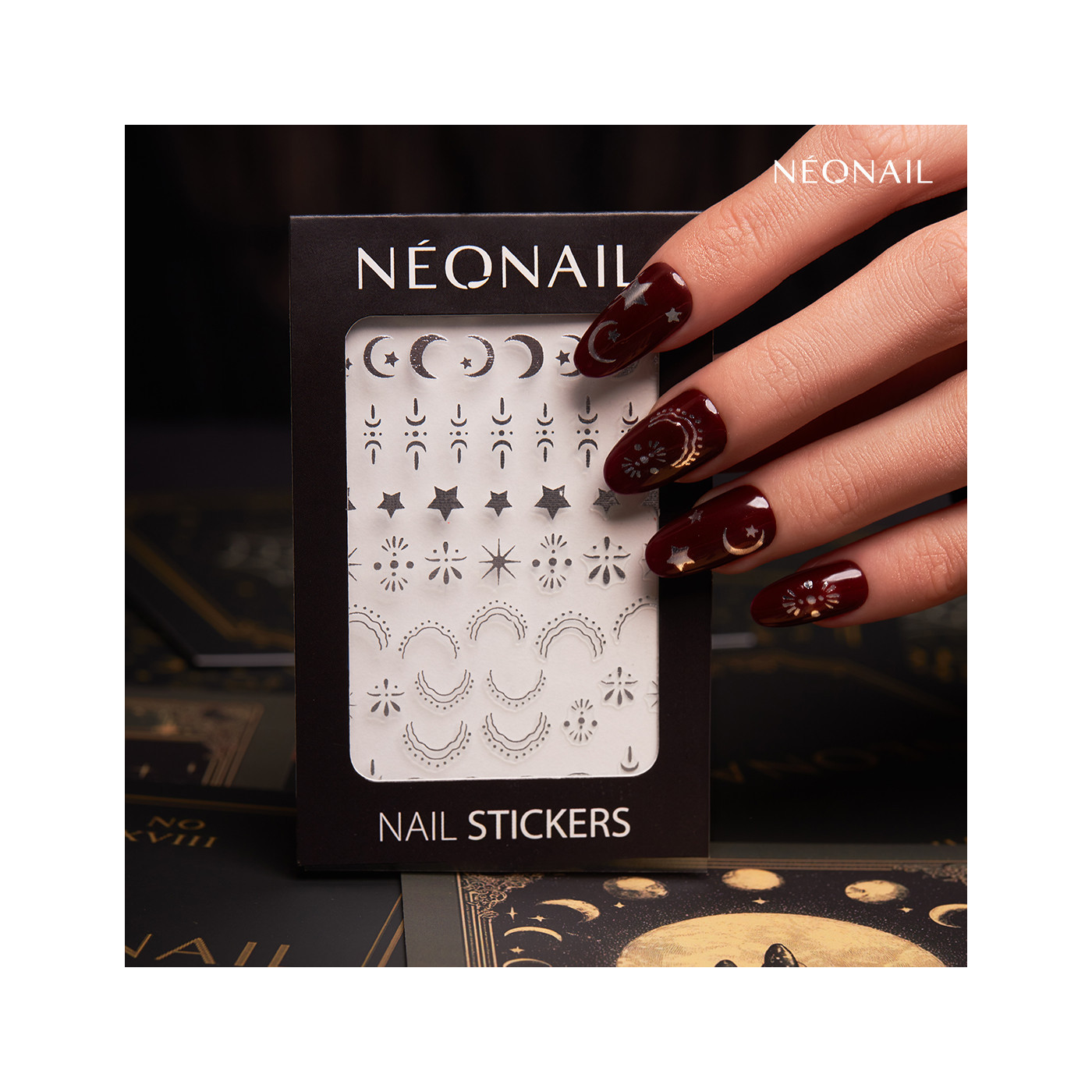 Nail Stickers 05: Astro Silver Nail Stickers 05: Astro Silver
