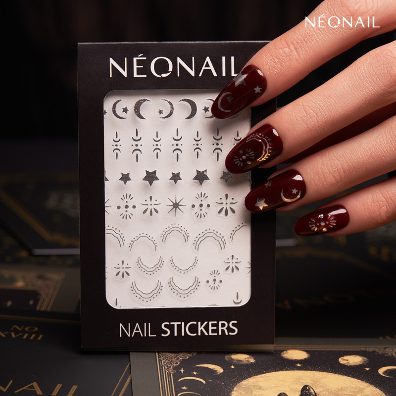 Nail Stickers 05: Astro Silver Nail Stickers 05: Astro Silver