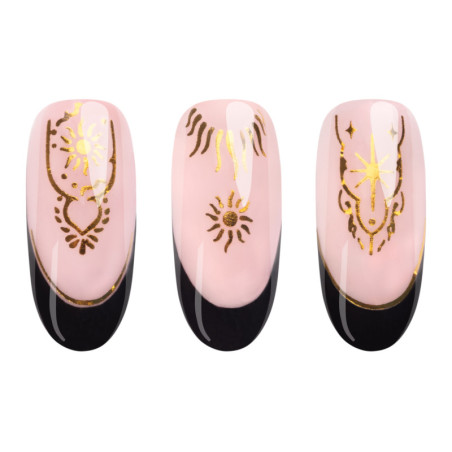 Nail Stickers 06: Astro Gold
