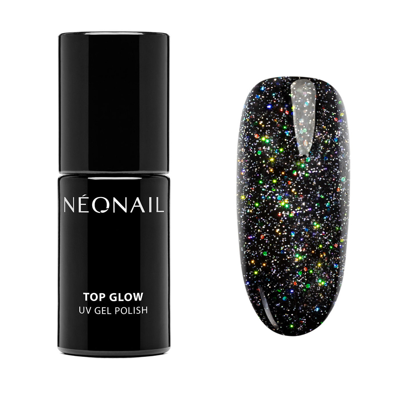 Smalto semipermanente 7,2 ml - Top Glow Multicolor Holo