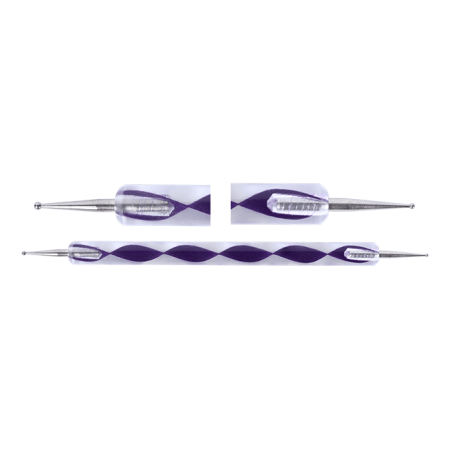 Spatola per ornamenti - dotter viola