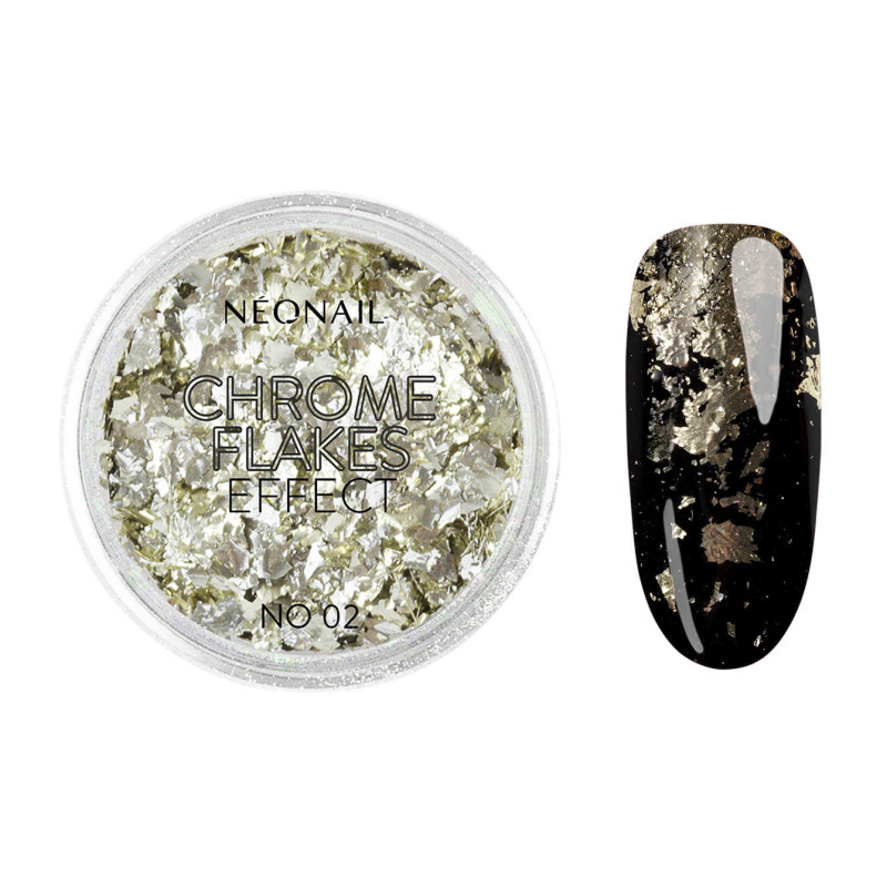 Polvere Chrome Flakes Effect no. 02 Polvere Chrome Flakes Effect no. 02