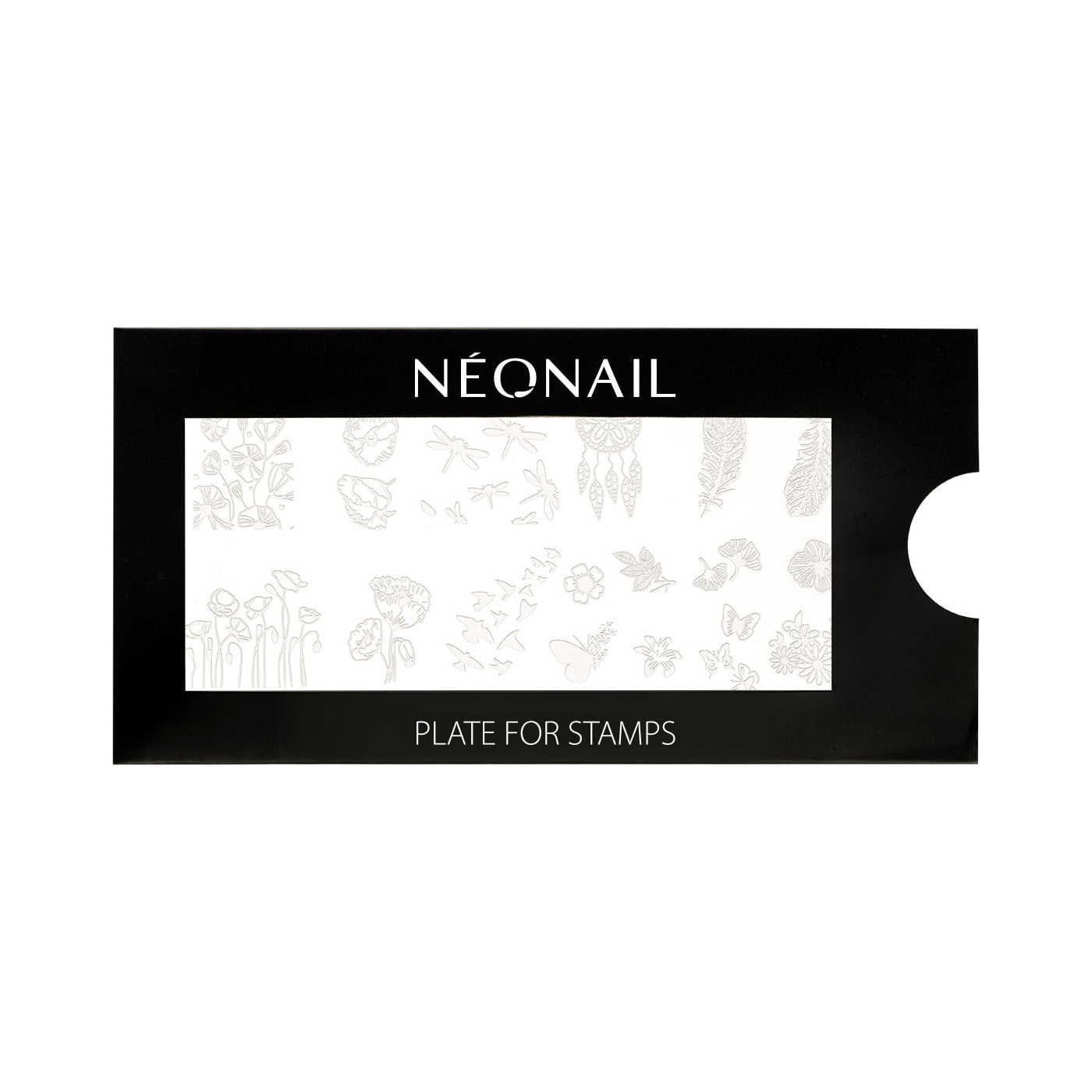 STAMPING - Stencil per nail art 06