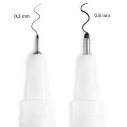 Penna decorativa Nail Art Pen 0.1