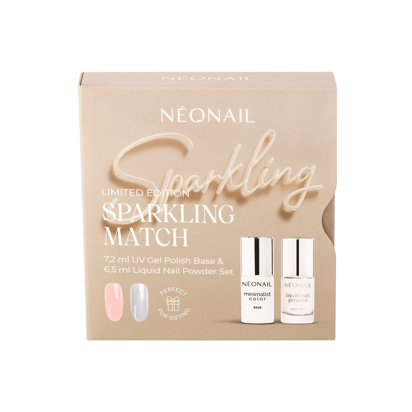 Sparkling Match – Set Base 7,2 ml & Polvere Unghie Liquida 6,5 ml Sparkling Match – Set Base 7,2 ml & Polvere Unghie Liquida 6,5 ml