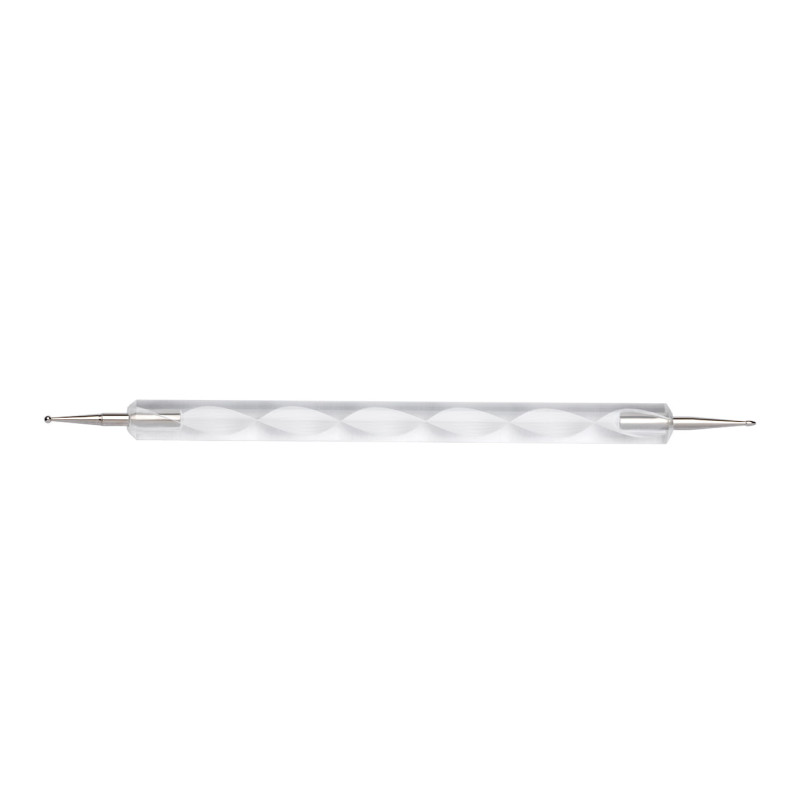 Spatola per ornamenti - dotter bianco