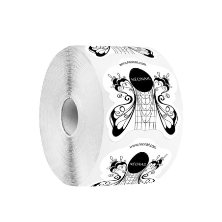Cartine farfalla NEONAIL 500 pezzi