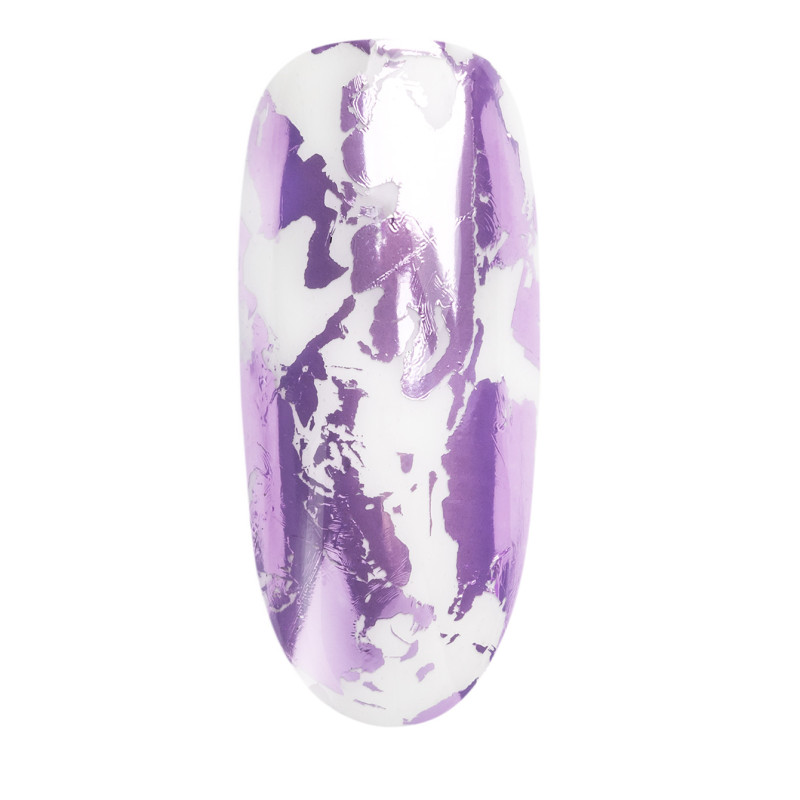 Foil Per Nail Art 26: Pastel Purple Foil Per Nail Art 26: Pastel Purple