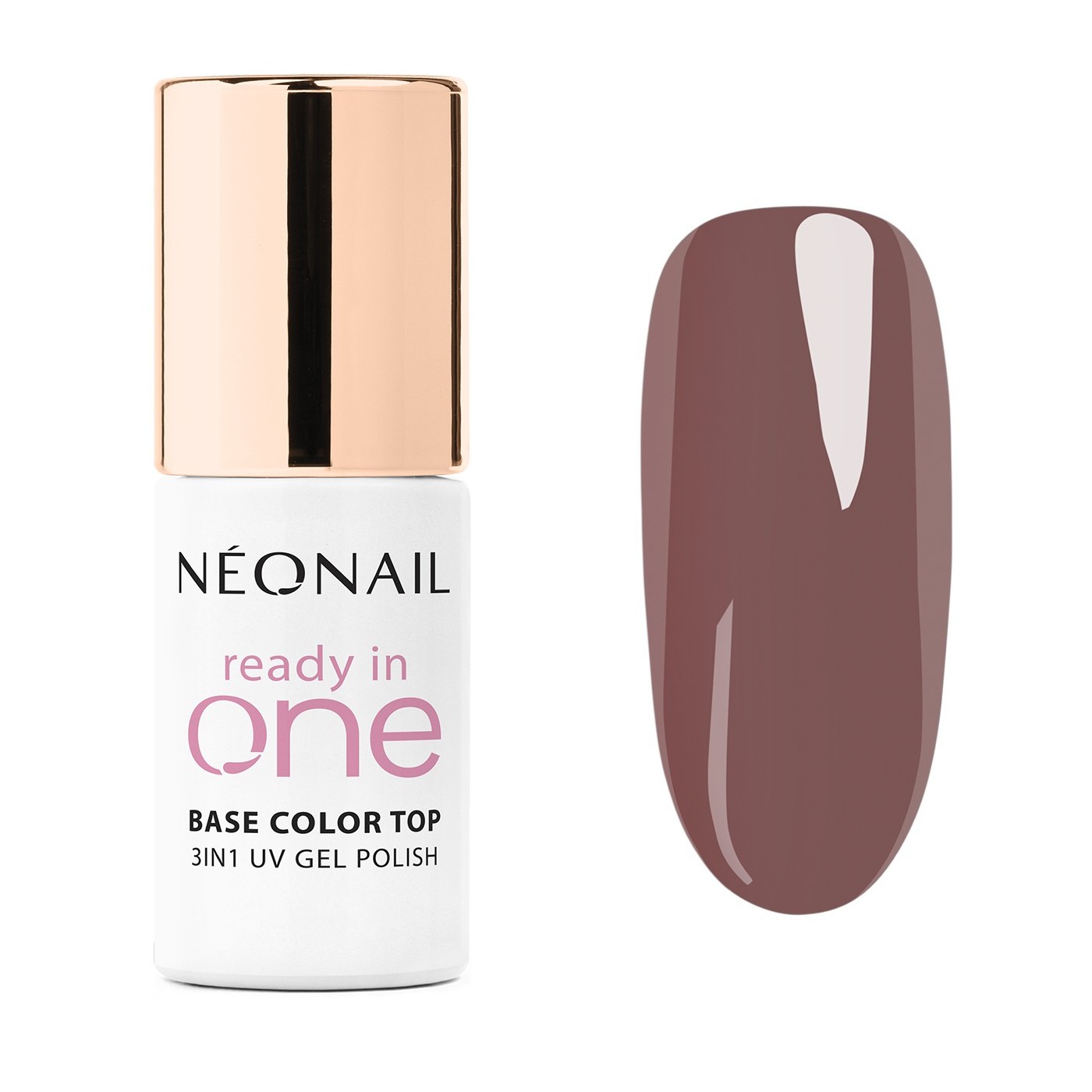Smalto semipermanente 3in1 marrone cioccolato One Mocha Brown 07 – look intenso Smalto semipermanente 3in1 marrone cioccolato One Mocha Brown 07 – look intenso