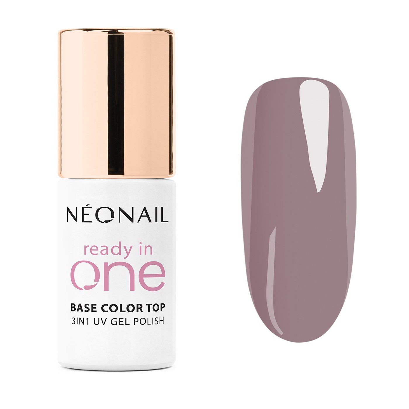 Smalto semipermanente 3in1 beige fum&eacute; One Mauve 08 &ndash; minimal e chic