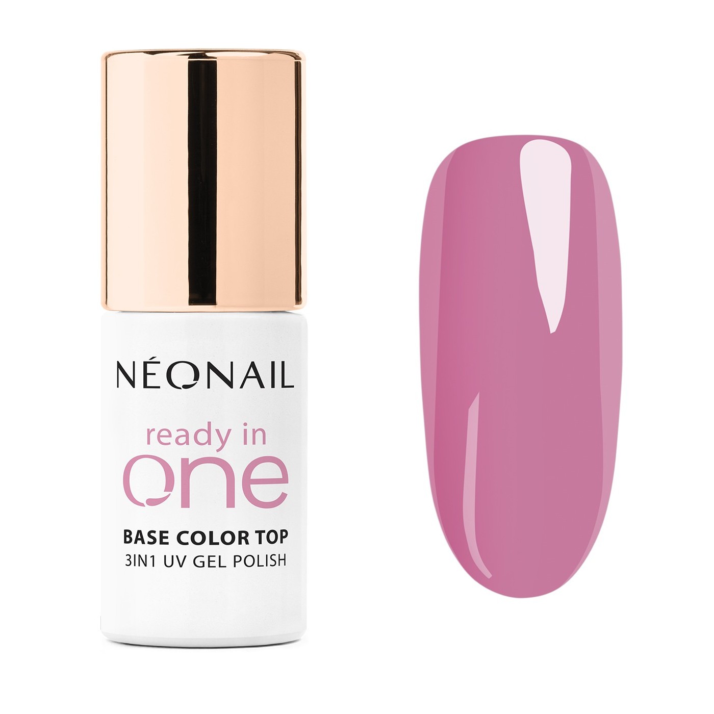 Smalto semipermanente 3in1 rosa One Pink Spark 10 – look classico Smalto semipermanente 3in1 rosa One Pink Spark 10 – look classico