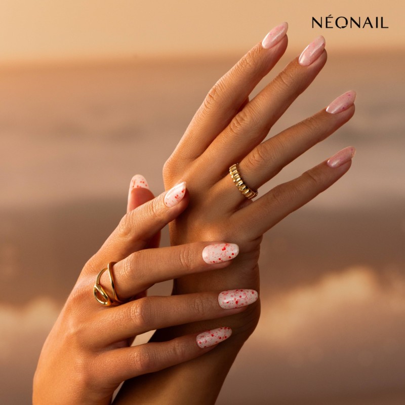 Smalto semipermanente 7,2 ml - Bloom Confetti Milky Smalto semipermanente 7,2 ml - Bloom Confetti Milky