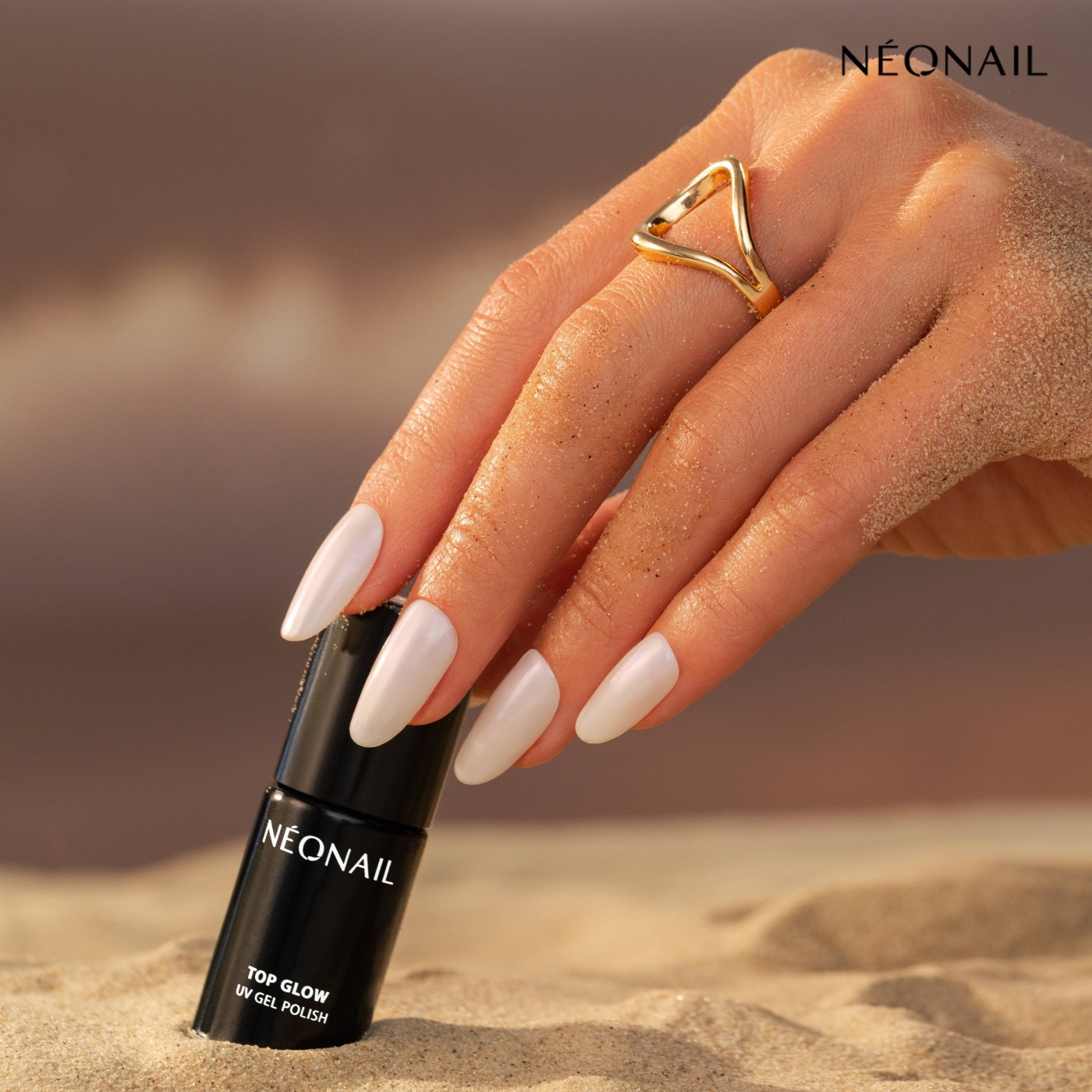Smalto semipermanente 7,2 ml - Top Glow Pearl Effect Smalto semipermanente 7,2 ml - Top Glow Pearl Effect
