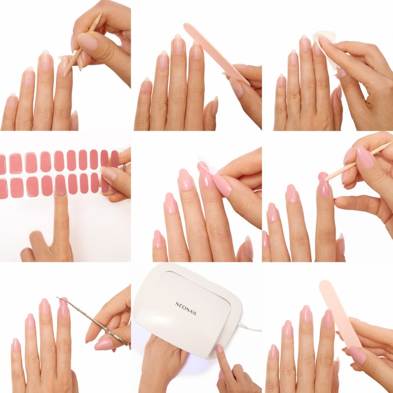 Gel Stickers Easy On M08