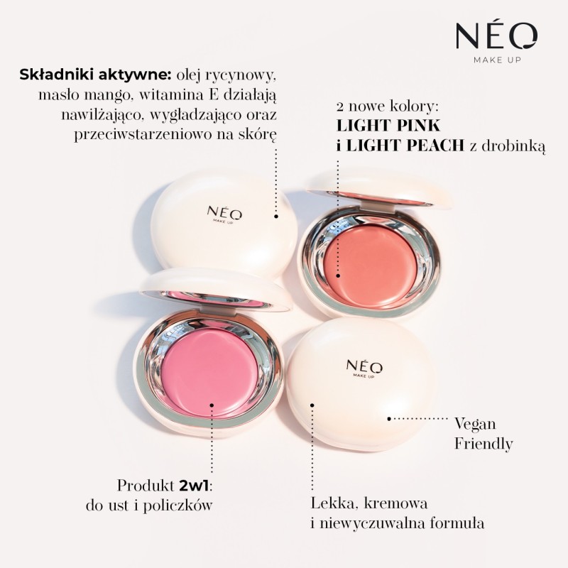 Balsamo Labbra & Guance - Light Peach Balsamo Labbra & Guance - Light Peach