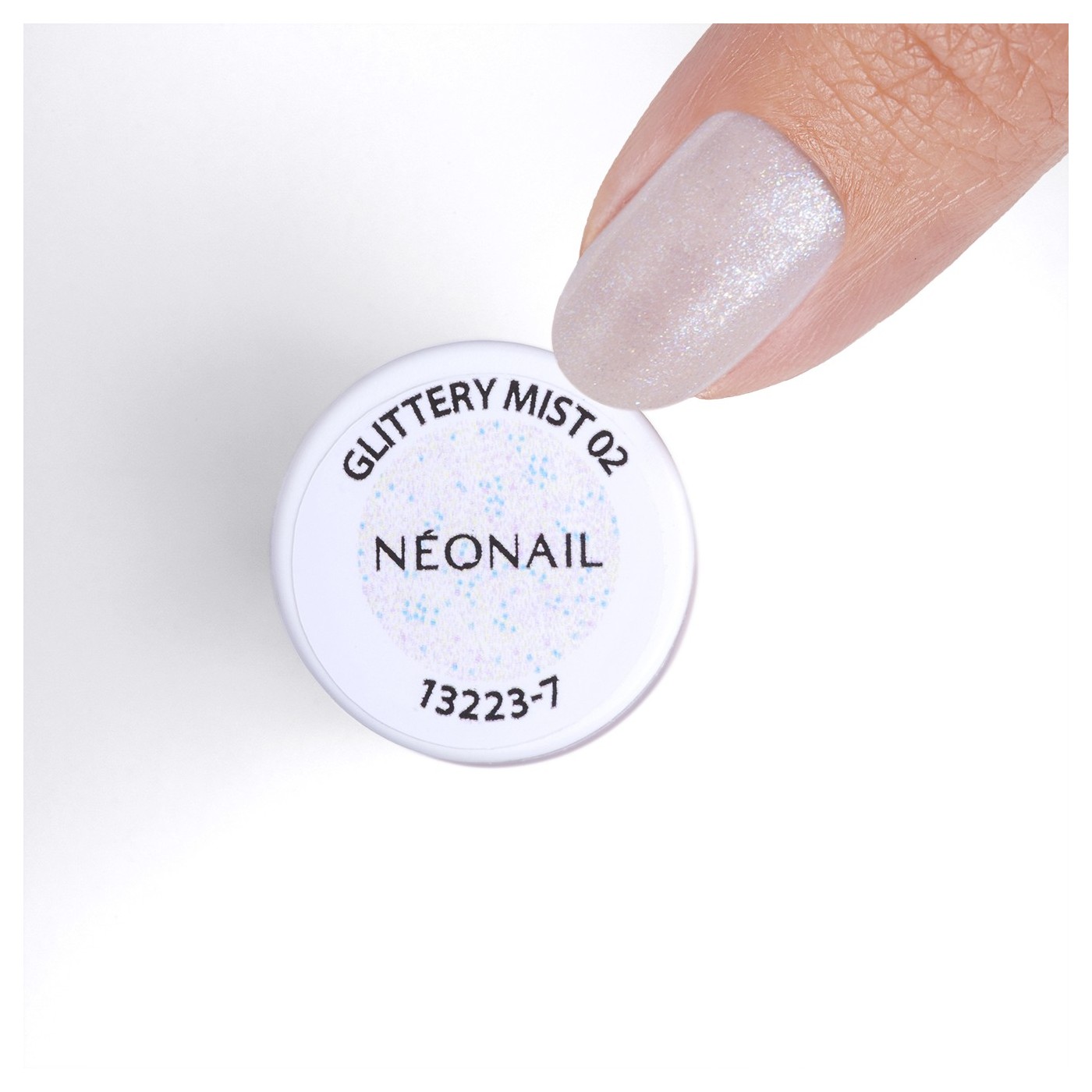 Glittery Mist 02 – smalto classico rosa con glitter | NEONAIL Glittery Mist 02 – smalto classico rosa con glitter | NEONAIL