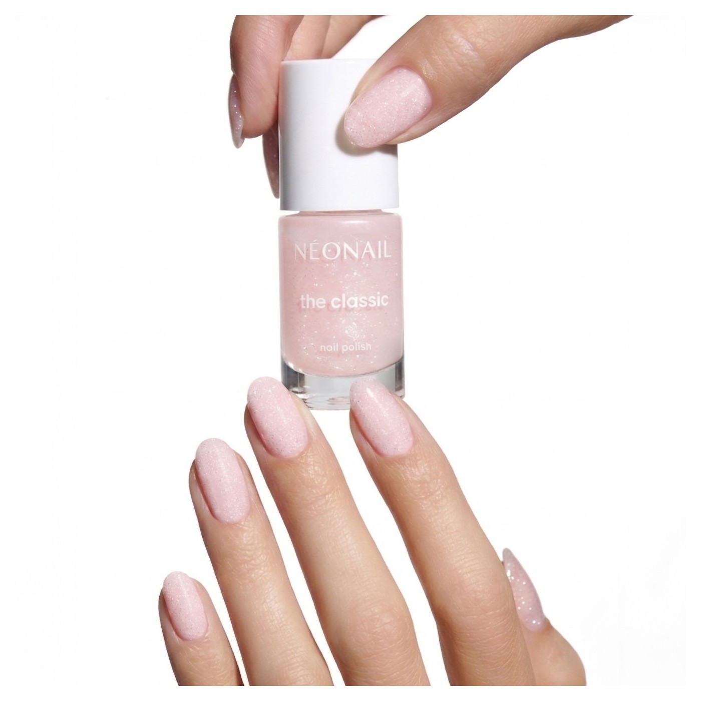 Glittery Pink 03 – smalto classico rosa con glitter | NEONAIL Glittery Pink 03 – smalto classico rosa con glitter | NEONAIL