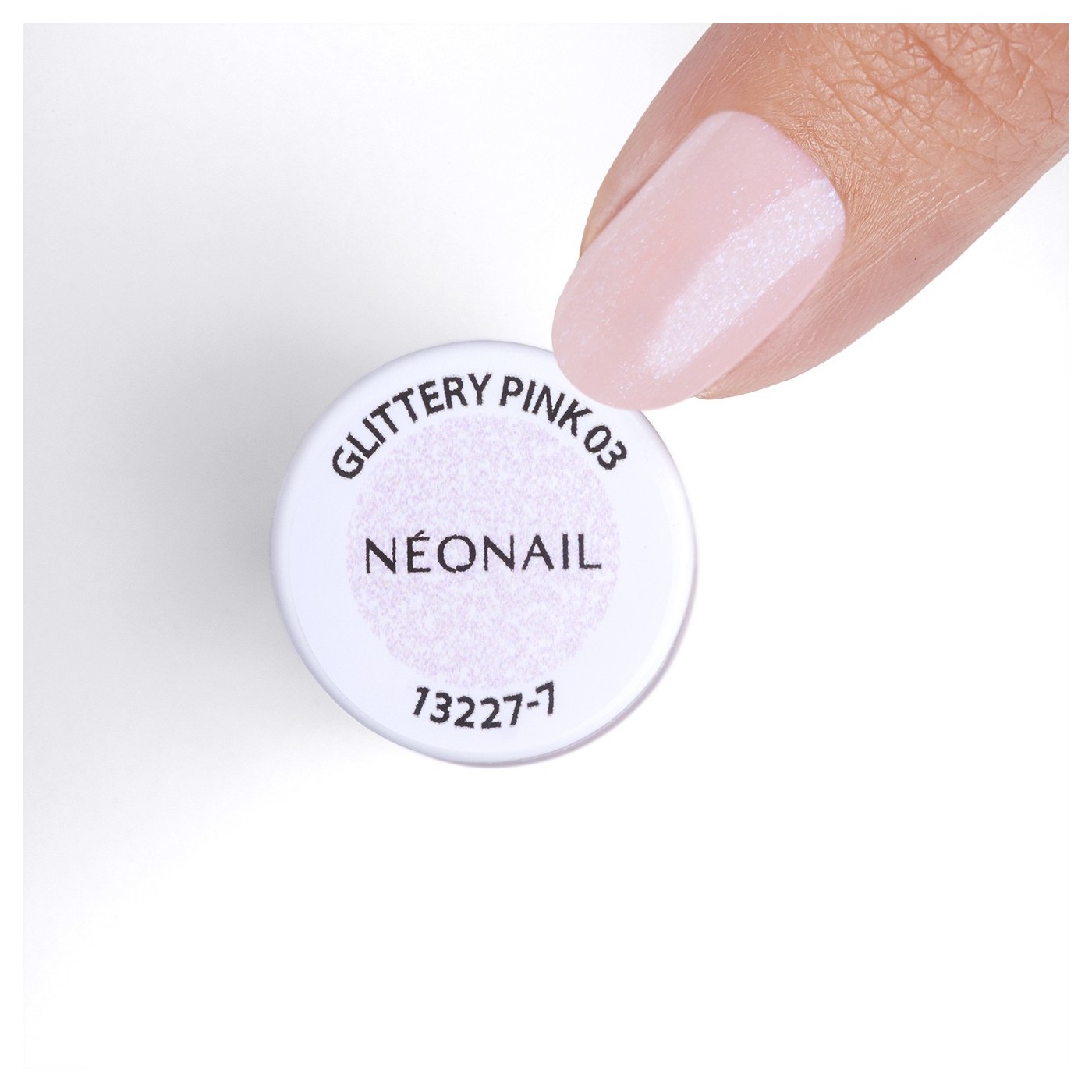 Glittery Pink 03 – smalto classico rosa con glitter | NEONAIL Glittery Pink 03 – smalto classico rosa con glitter | NEONAIL