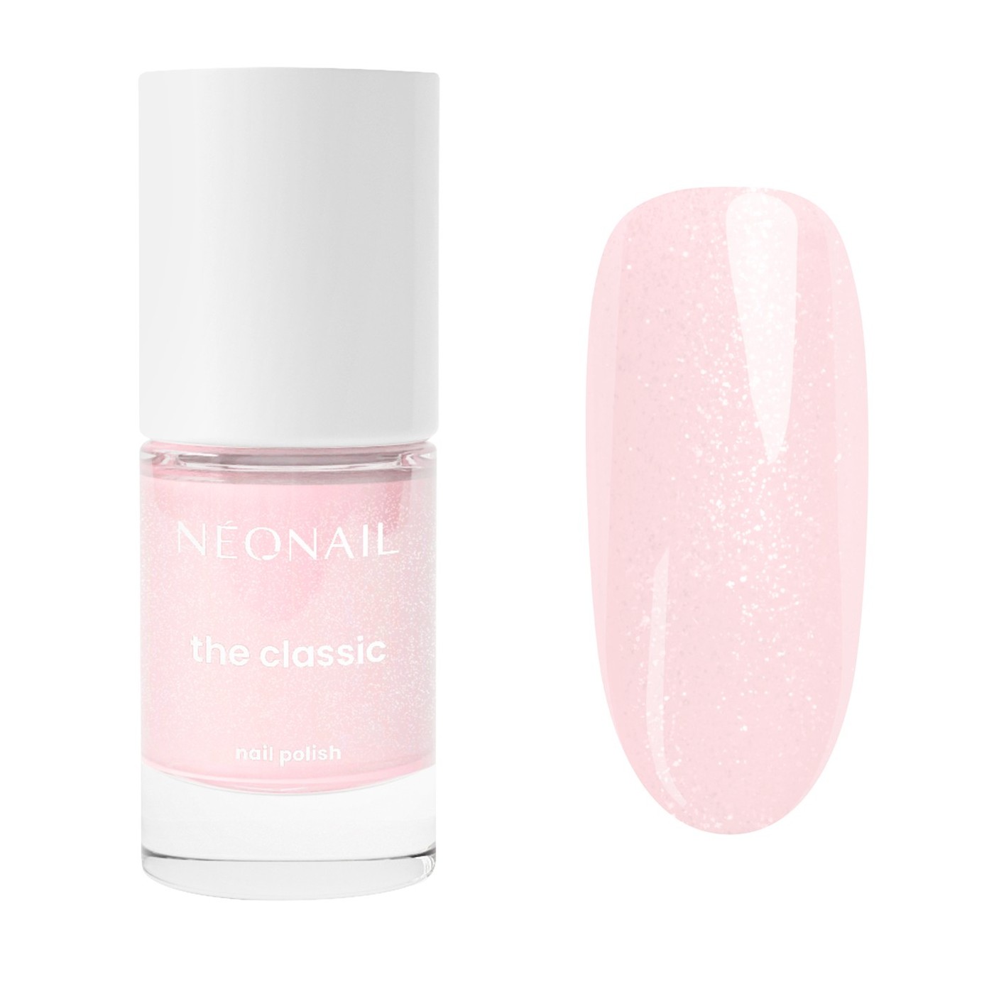 Glittery Pink 03 – smalto classico rosa con glitter | NEONAIL Glittery Pink 03 – smalto classico rosa con glitter | NEONAIL