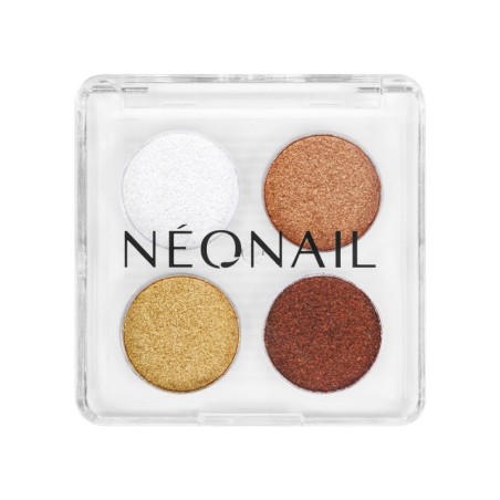 Palette di pigmenti pressati (4 colori) – effetto metallic o chrome | NEONAIL