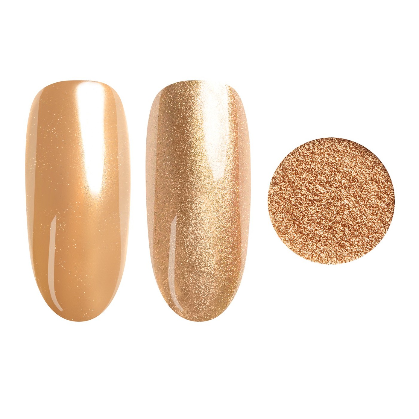 Palette di pigmenti pressati (4 colori) &ndash; effetto metallic o chrome | NEONAIL