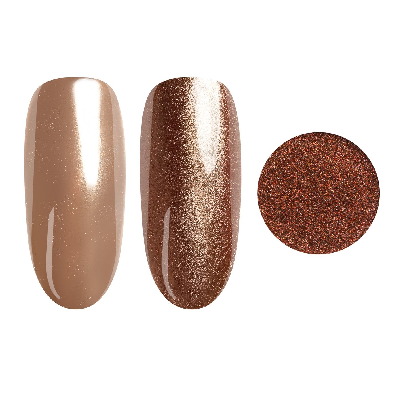 Palette di pigmenti pressati (4 colori) &ndash; effetto metallic o chrome | NEONAIL